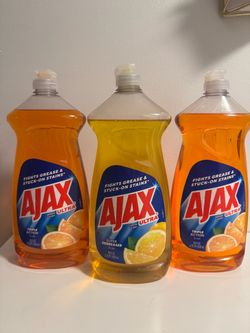 $2.50 each Ajax Degreaser Dish Soap