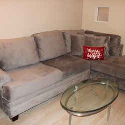 Grey Sectional For Sale 300 Obo