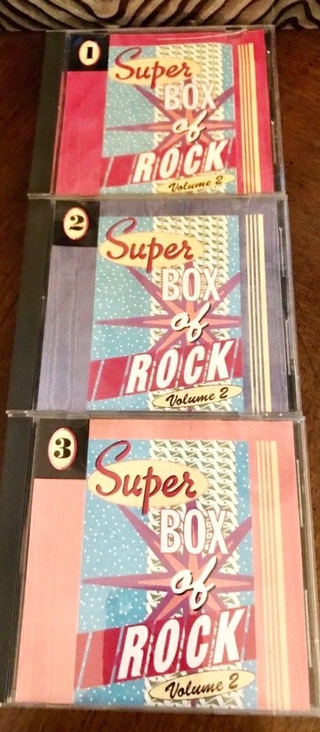Music CDs: Super Box of Rock