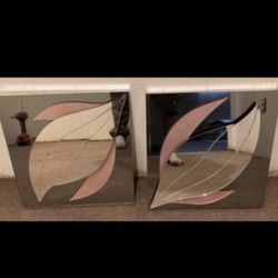 Rose Mirrors Wall Set 