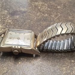 vintage wittnauer mens wrist watch 