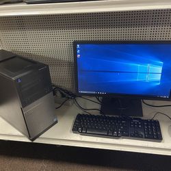 DELL desktop i5 processor win 10 comes with monitor keyboard and mouse