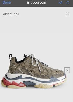 Gucci Balenciaga Triple S Sneakers