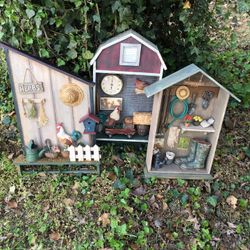 Farmhouse Wall Decor ($30 For All 3 )