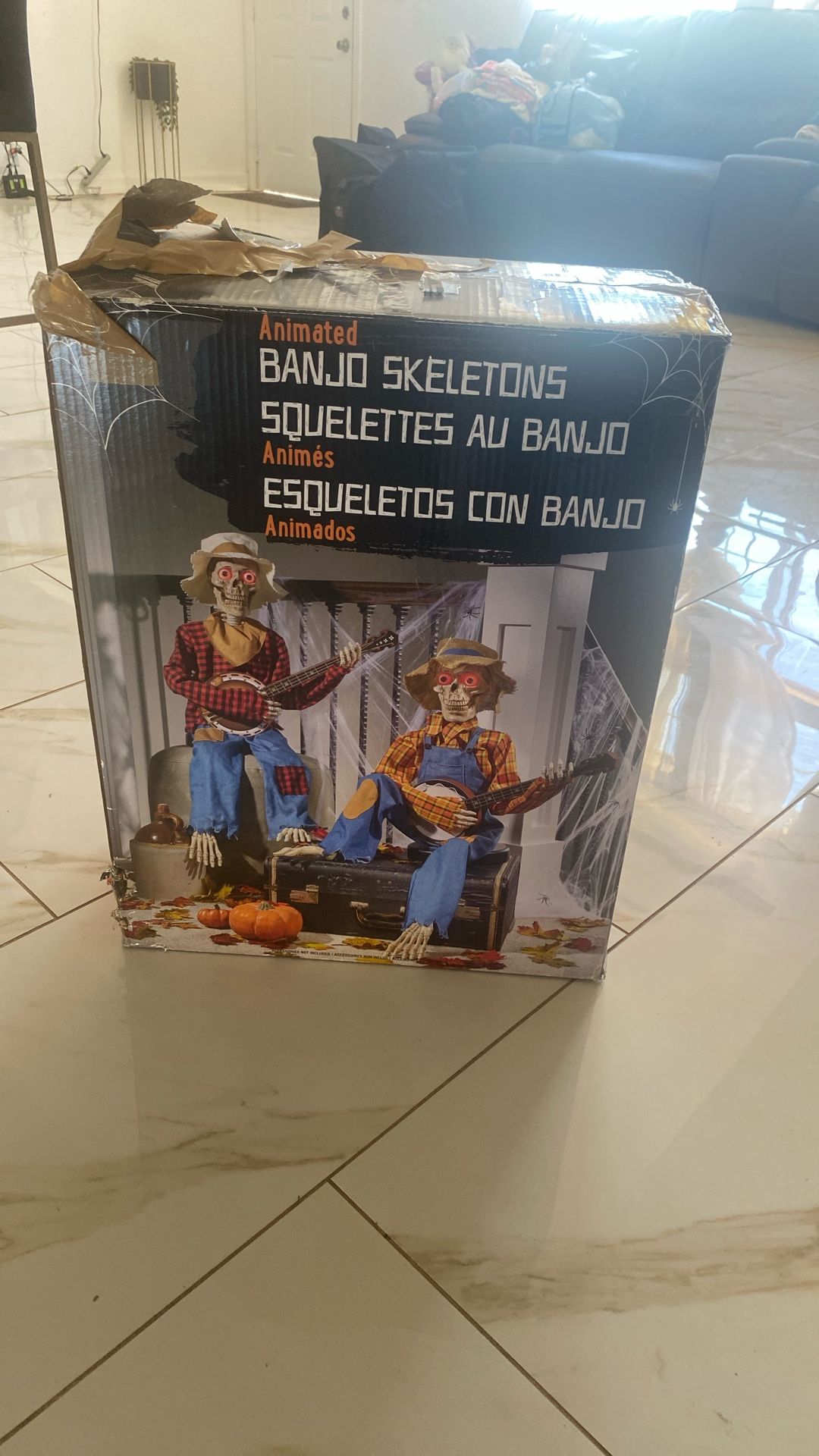 Animated Banjo Skeletons