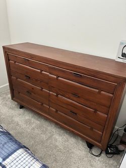 Wood dresser
