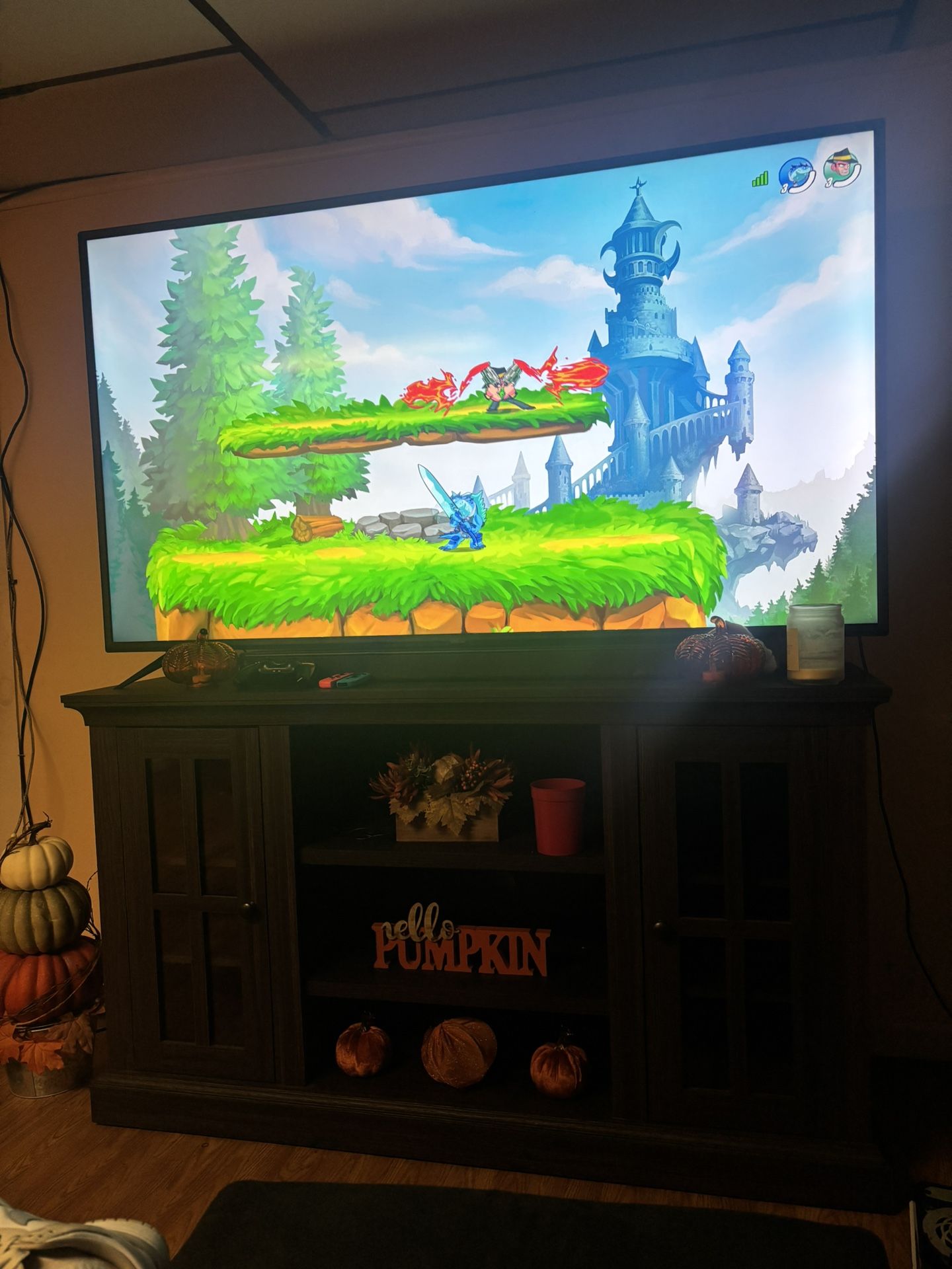 75 Inch Vizio Tv And Tv Stand New