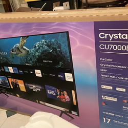 Samsung Crystal UHD CU 7000B 50” Smart TV