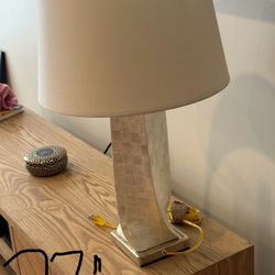 Mother Of Pearl Modern Lamp