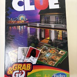 NEW! CLUE Grab & Go Game.  Great Christmas Gift!