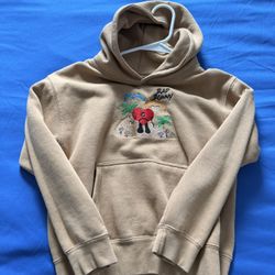 Bad Bunny Hoodie For 4-6 Year Old Child