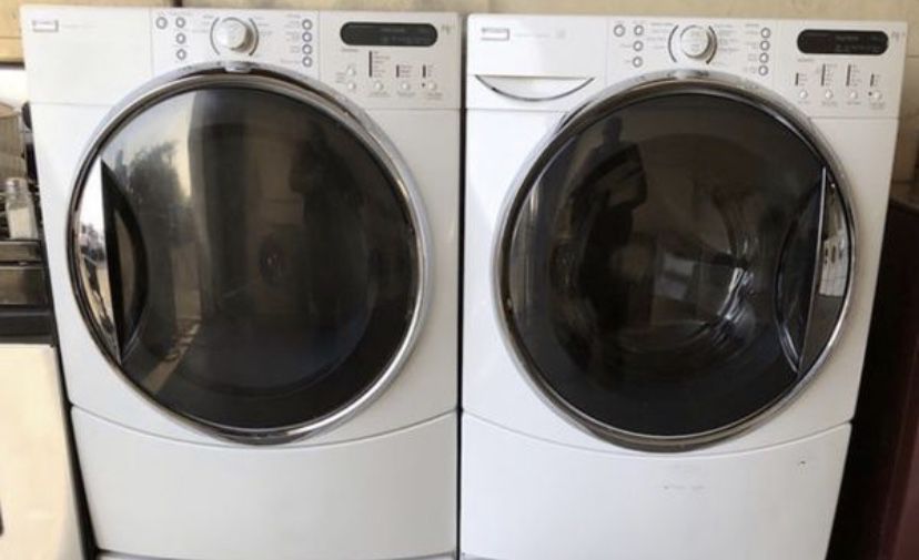 Kenmore elite washer and dryer set 60 days warranty