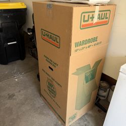 U-Haul Wardrobe Moving Box