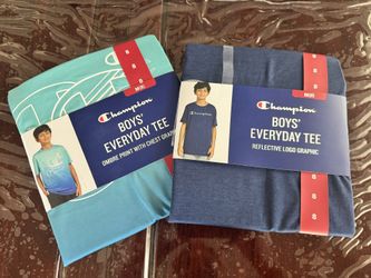 Champion’s Boys Tees, Set Of 4 Size M8