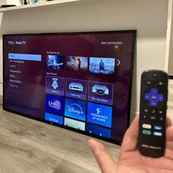 Roku Smart 55’’ Tv (read Description)