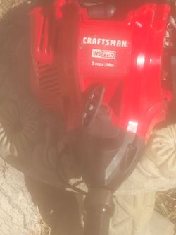 Craftsman ws2200 two-cycle 25cc trimmer works perfectly
