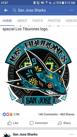 San Jose Sharks Los Tiburones Day of the Dead T-Shirt Adult Small New NWT  for Sale in San Jose, CA - OfferUp