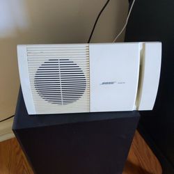 Pair Bose 100 Indoor/Outdoor Speakers 