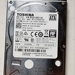 Toshiba Laptop / Video Game 1TB HDD 2.5 