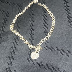 Tiffany Necklace Sterling Silver