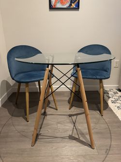 Dining Table Set (Table + 2x Chairs)