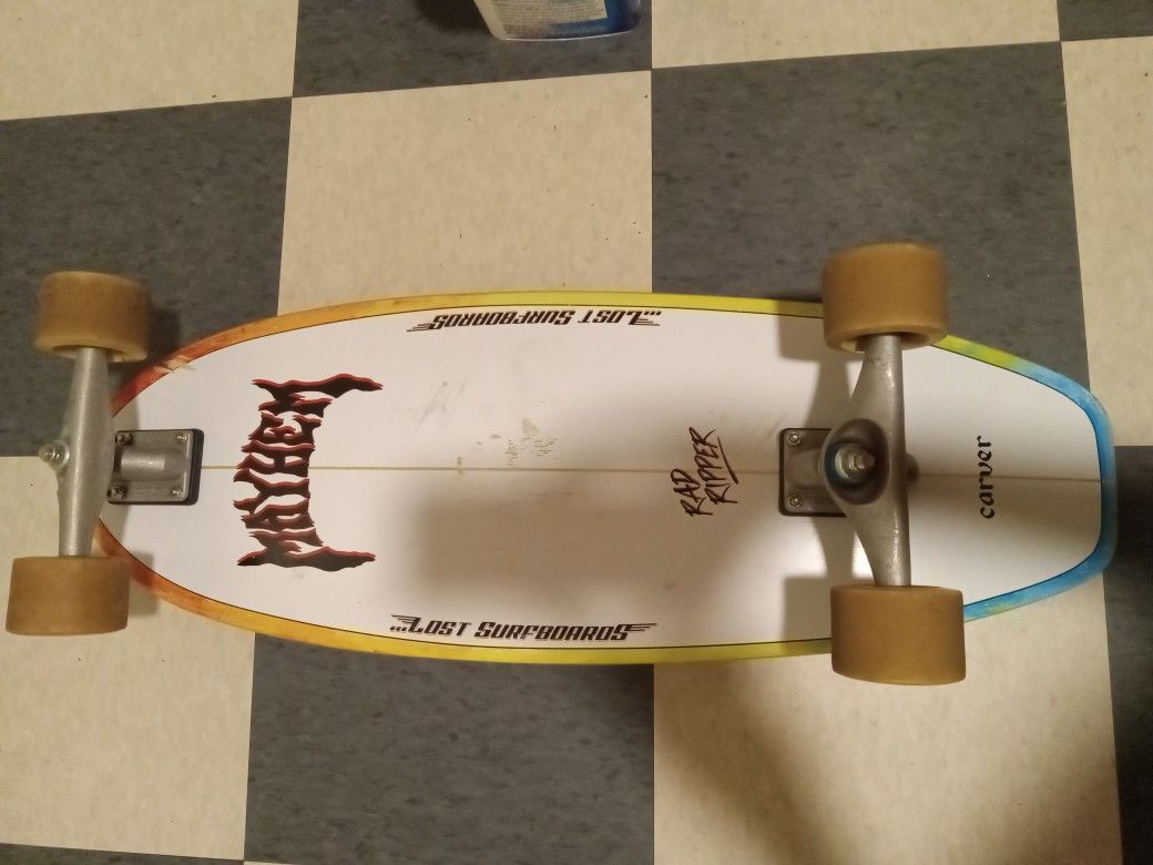 美品　カーバーMAYHEM RAD ripper CX7 31インチ 未使用 Carver Surf Skate: Embrace the 1980s Retro Vibes