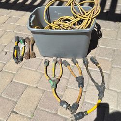 100 Foot Extension Cord With Adapters