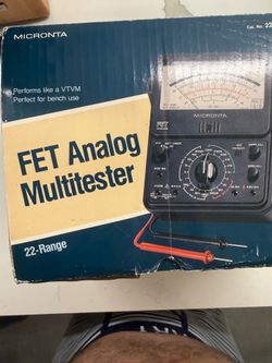 Get analog Multitester