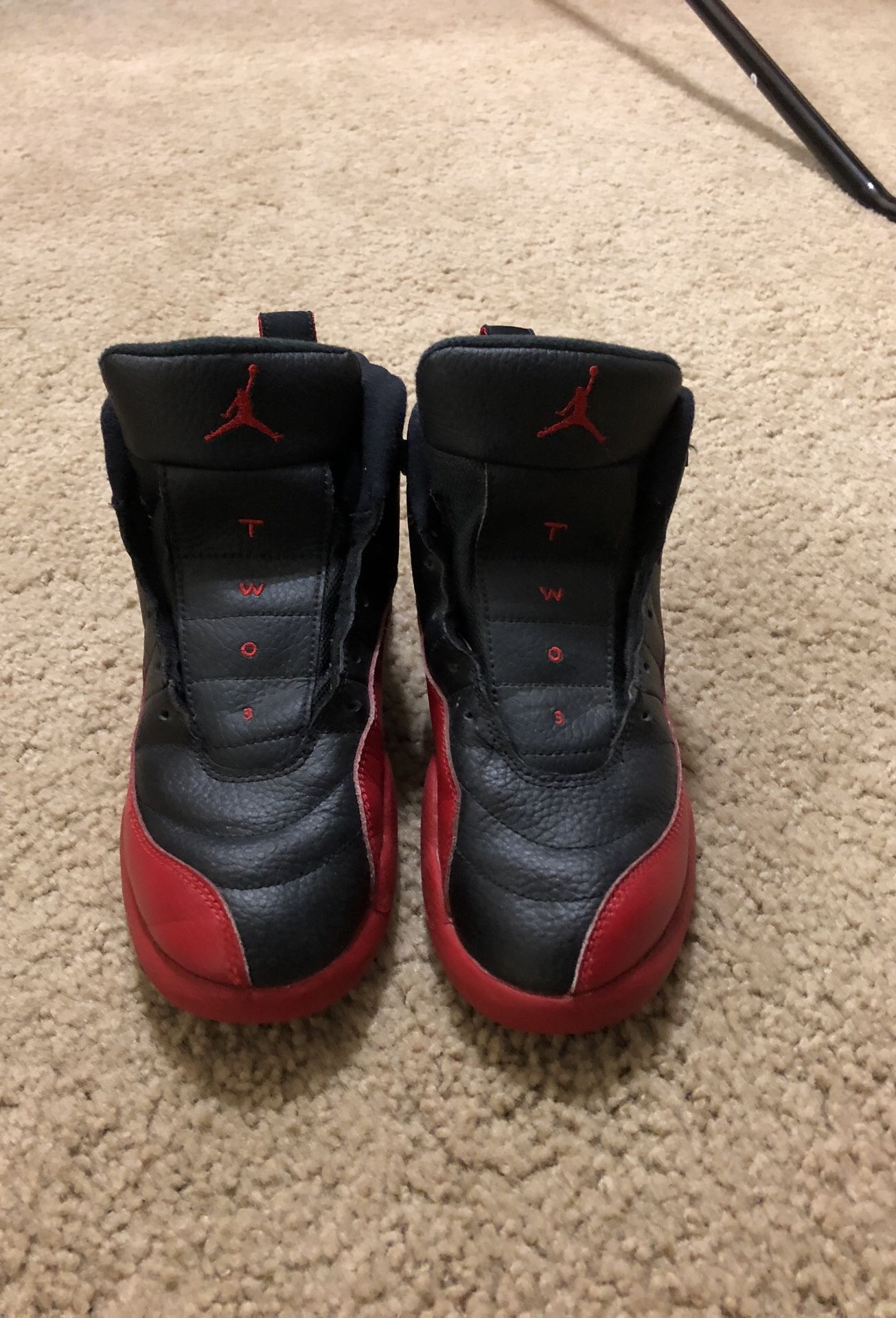 Red/Black Jordan’s in Good Condition....Size 3