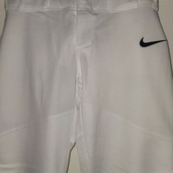 Brand New Nike White YOUTH KIDS Long Baseball Pants  Sizes Kids XS, Small, Large, Extra Large