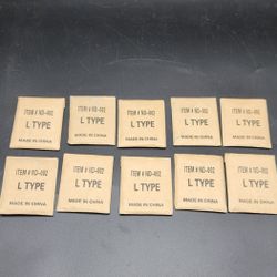 120 pcs L-type Needle Sew-in Wig Weave Needles