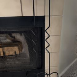 Rod Iron Candle Holders