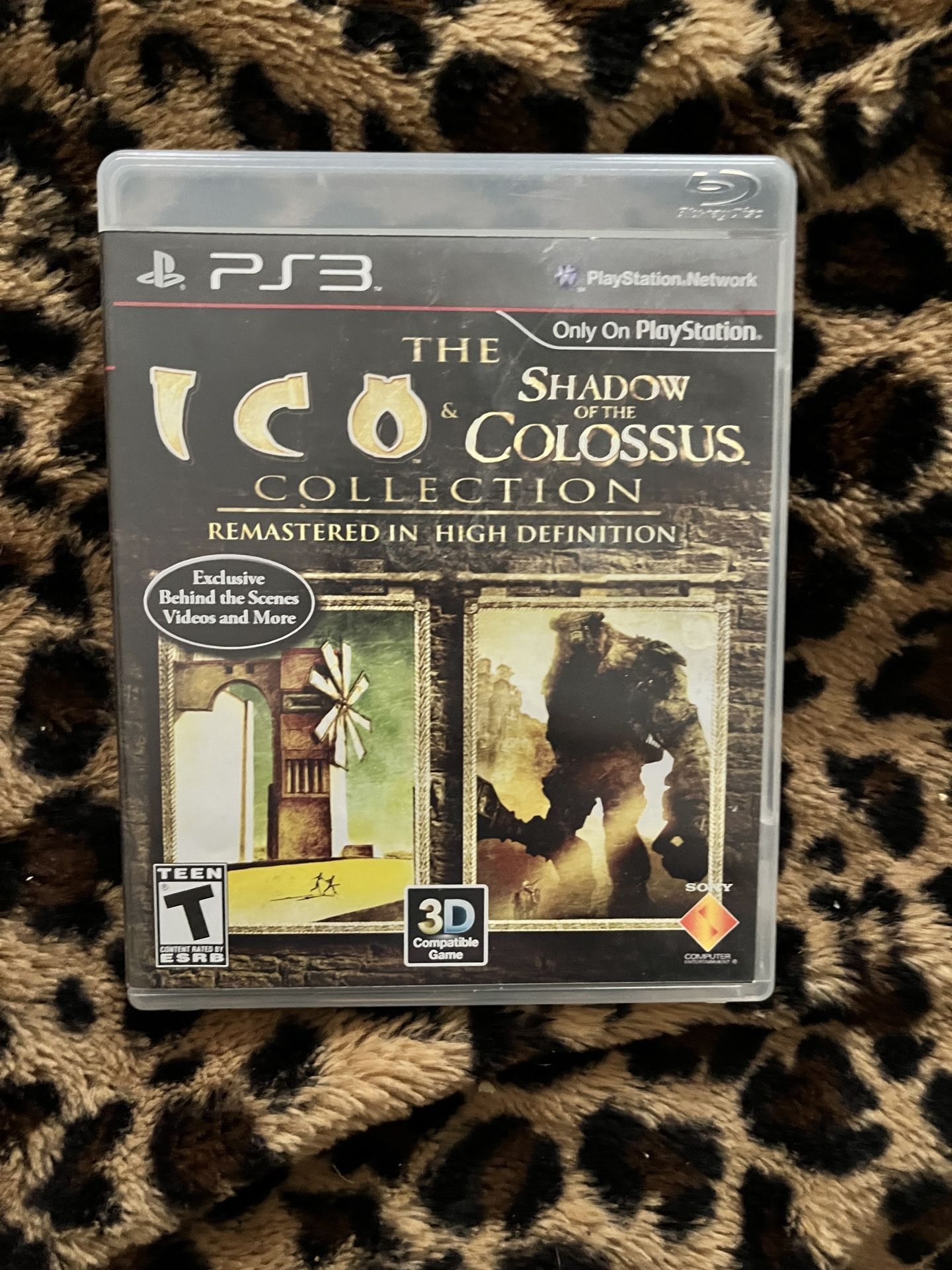 The Ico and Shadow of the Colossus Collection Complete in Box