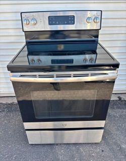 GE glass top stove / oven
