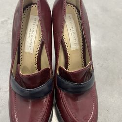 Stella McCartney Women's Mary High-Heel Loafers Authentic