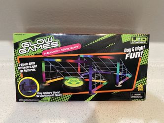 Glow small indoor soccer net