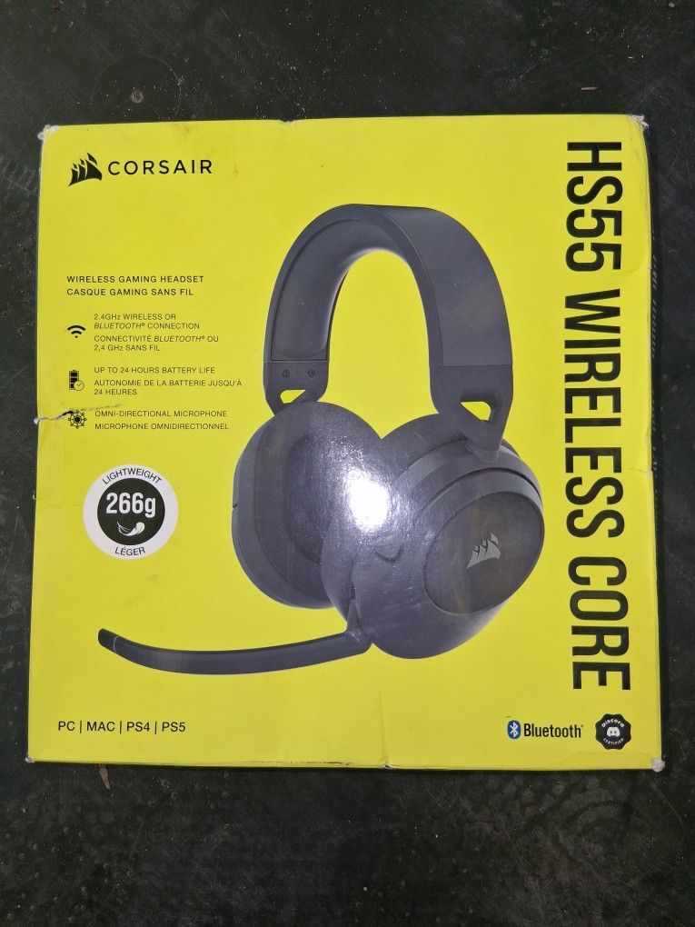 CORSAIR HS55 WIRELESS CORE GAMING HEADSET