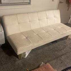 IKEA, White sleeper sofa 