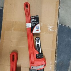 Heavy Duty RIDGID all METAL pipe Wrenches