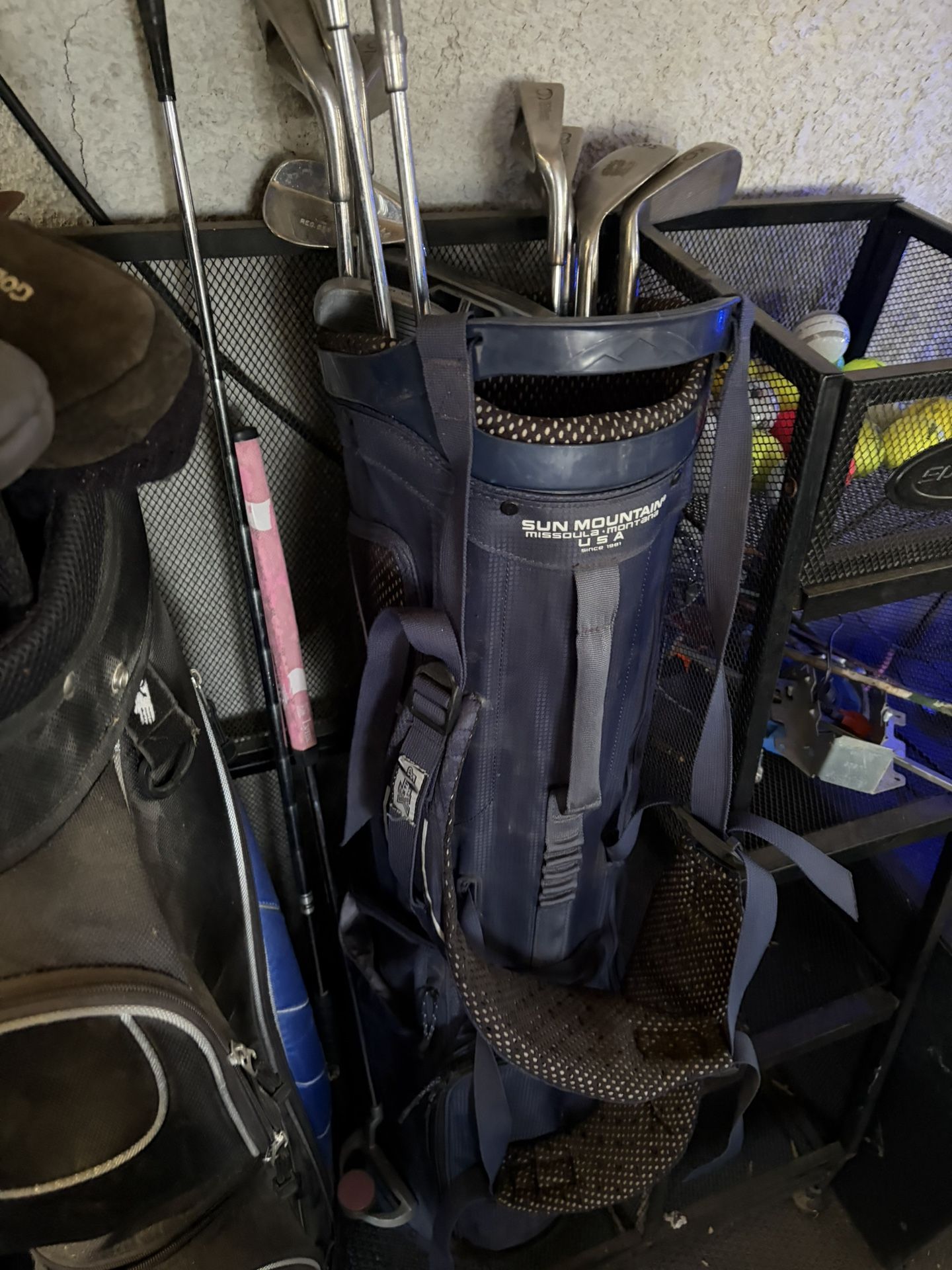 Golf Clubs And Bag