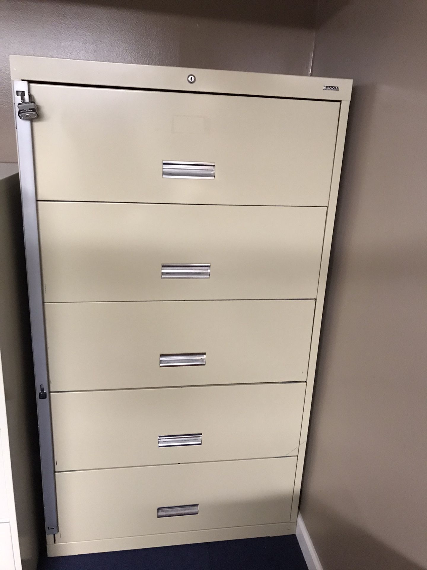 Anderson Hickey 5 Door File Cabinet