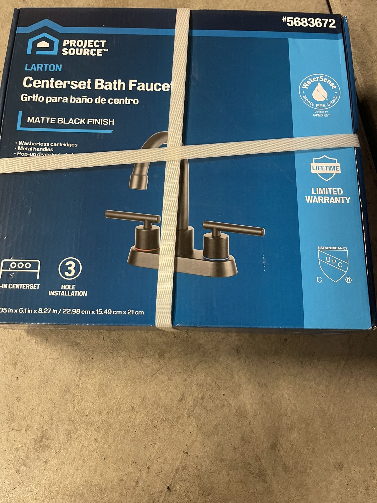 Bathroom Sink new