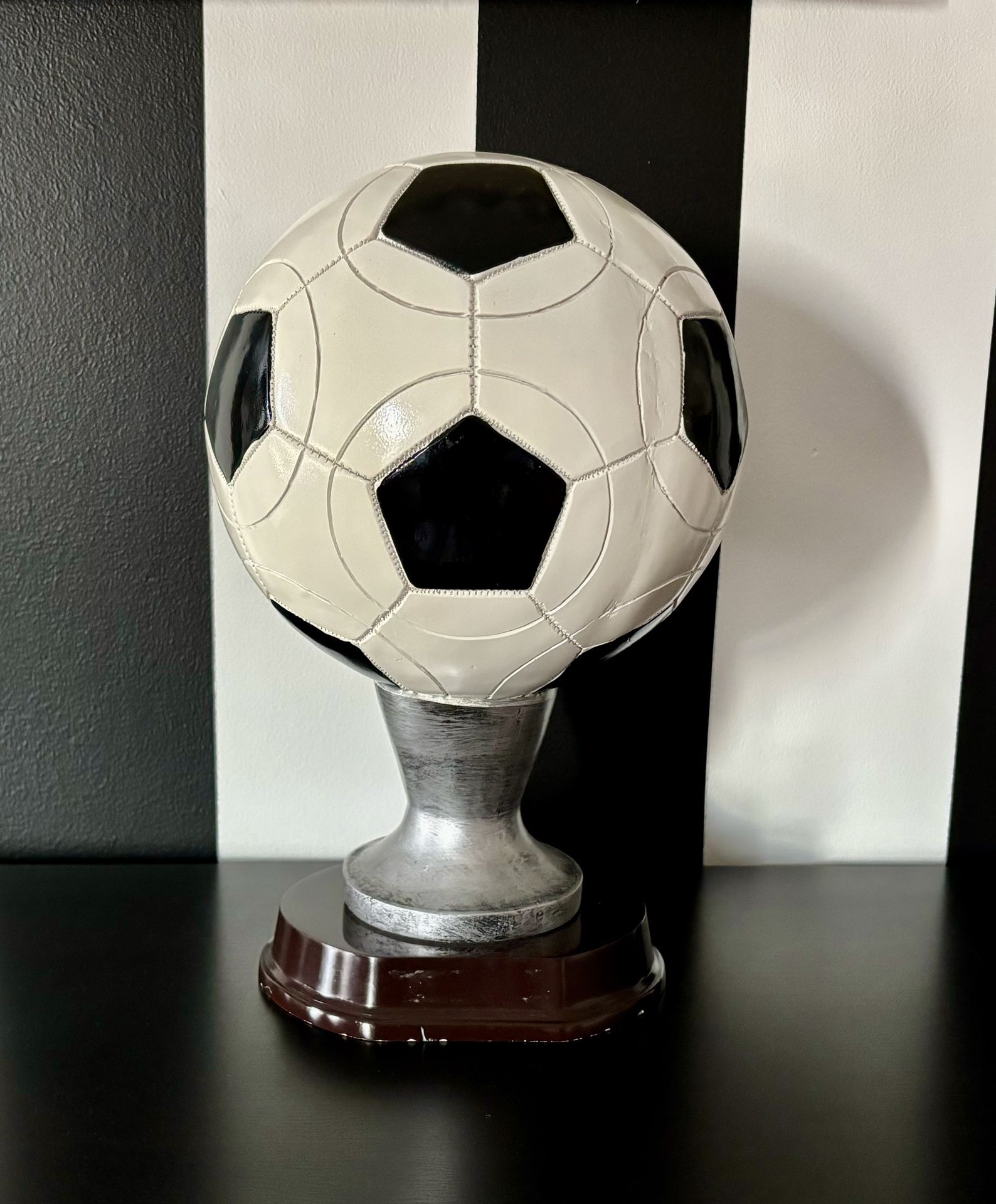 Soccer Ball Sculpture Trophy