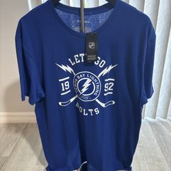 Fanatics Tampa Bay Lightning tee! Size Large
