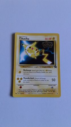 Pokemon Cards Pikachu The First Movie