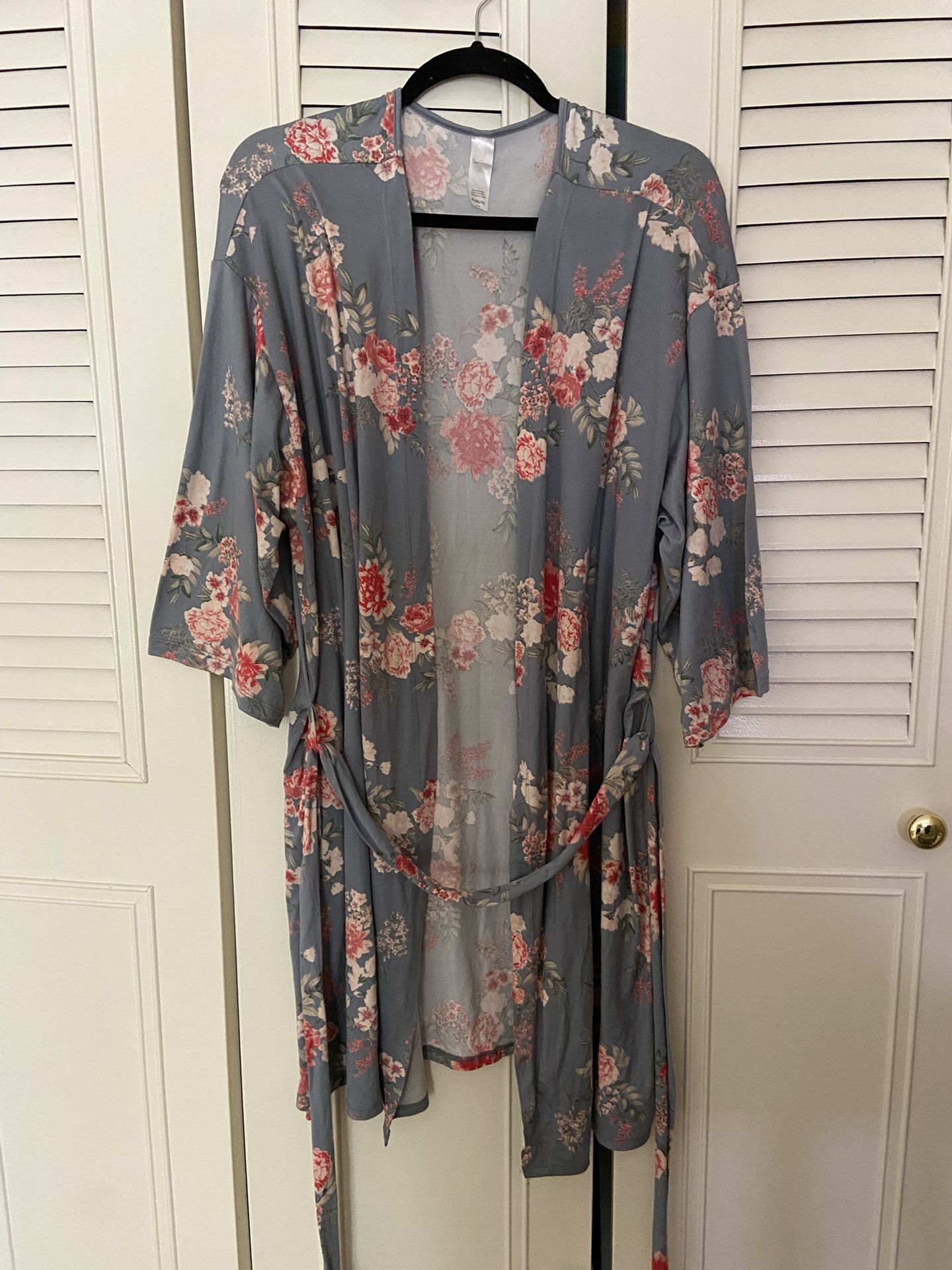 Gray Flora Sleep Set
