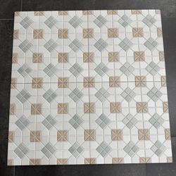 WOW Suit Tesserae Ona Pink/Cream/ Green Mosaic 11x11, 100 SF/ $6 SF (1k SF Available)