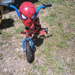 Kids Spider Man Bike 12"