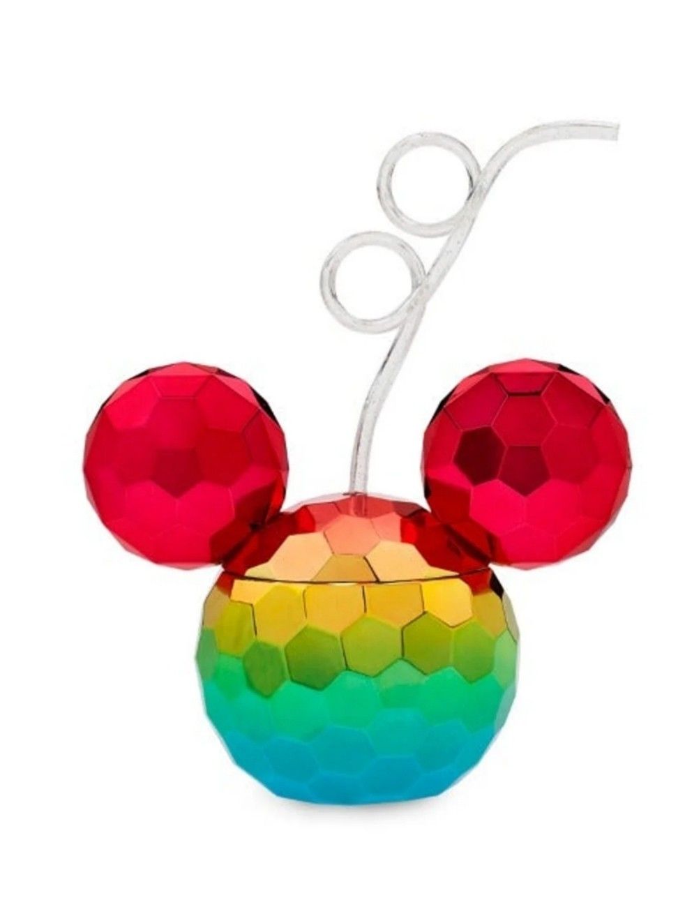 Disney mickey mouse icon rainbow tumbler