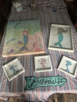 Mermaid bedroom decor
